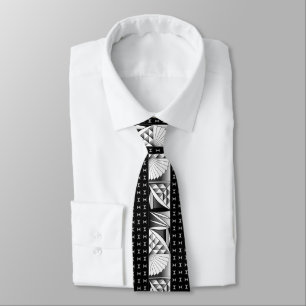 Southwest Native Sunrise in Chrome Tie