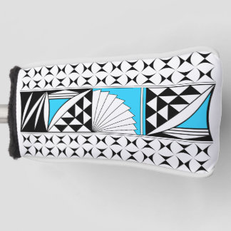 Southwest Native Sunrise in Turquoise Golf Head Cover