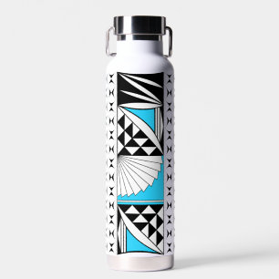 Southwest Native Sunrise in Turquoise Water Bottle