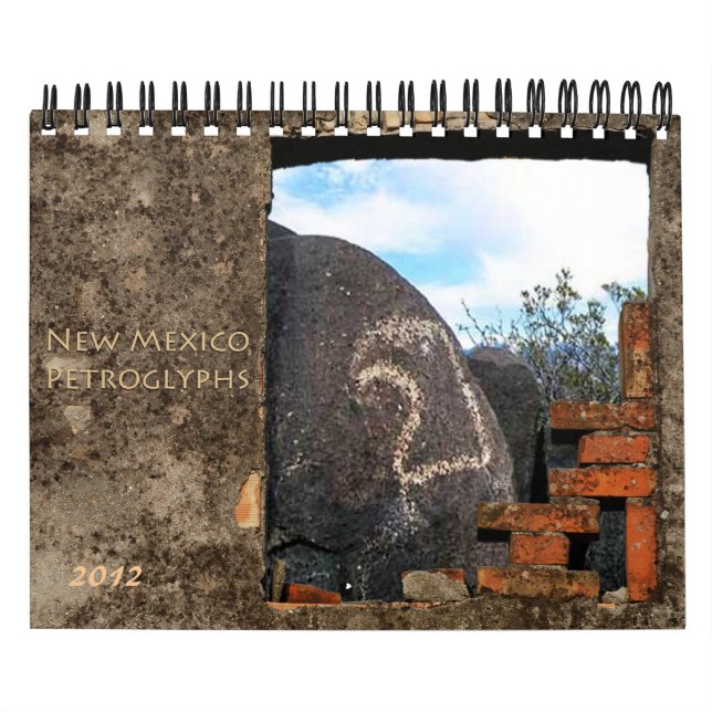 Southwest New Mexico Petroglyphs Calendar (Cover)