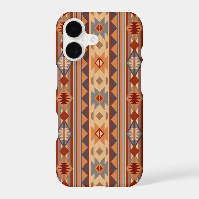 Southwest Pattern Design Tan (Back)