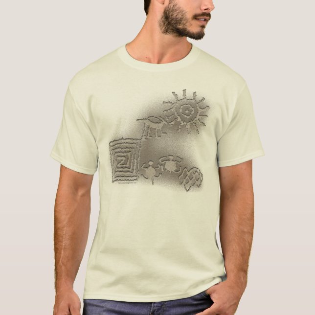 Southwest Petroglyphs T-Shirt (Front)