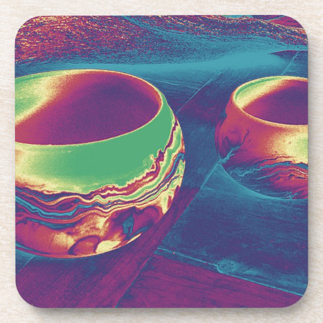 Southwest Pottery Coaster (Front)