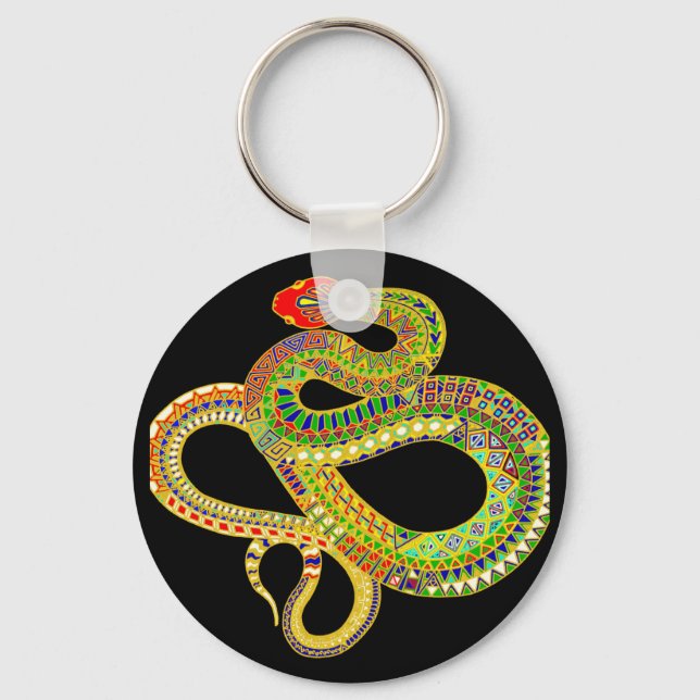 Southwest Rattler Key Ring (Front)