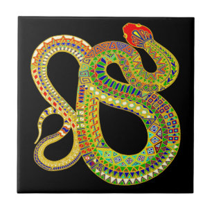 Southwest Rattlesnake Tile