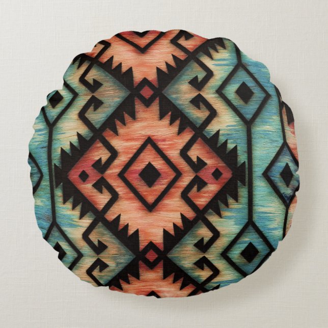 Southwest Round Cushion (Front)