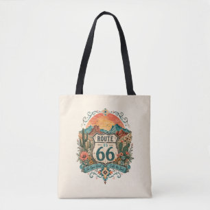 Southwest Route 66 Canyon Vista Carryall Tote Bag