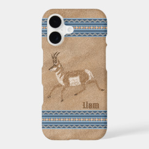 Southwest Running Pronghorn Antelope Personalised