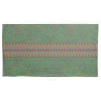 Southwest Sagebrush Green Geometric Design