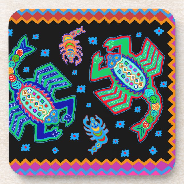 Southwest Scorpions on my Wall Coaster (Front)