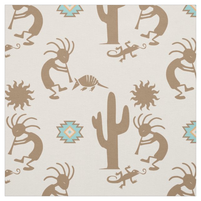 Southwest Soft Pastels Peach Fabric (Swatch)