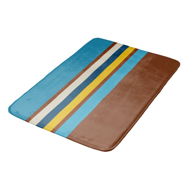 Southwest Stripes 12 Bath Mat (Angled)
