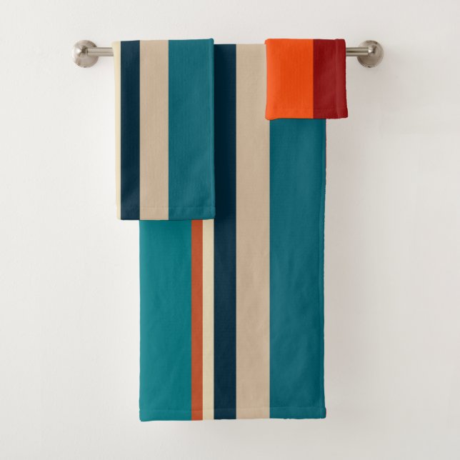 Southwest Stripes 19 Bath Towel Set (Insitu)