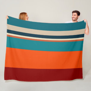 Southwest Stripes 19 Fleece Blanket