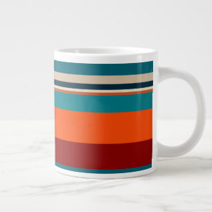 Southwest Stripes 19 Large Coffee Mug