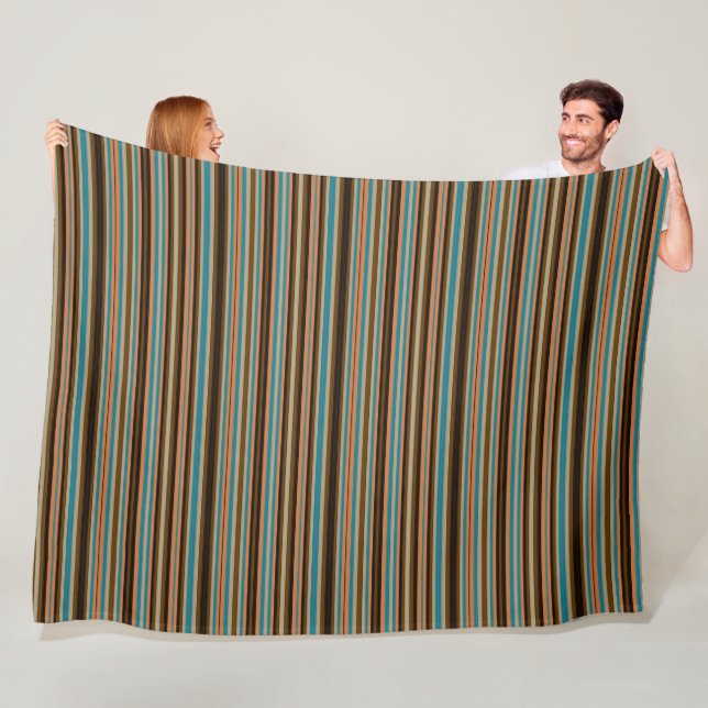 Southwest Stripes 20 Fleece Blanket (In Situ)