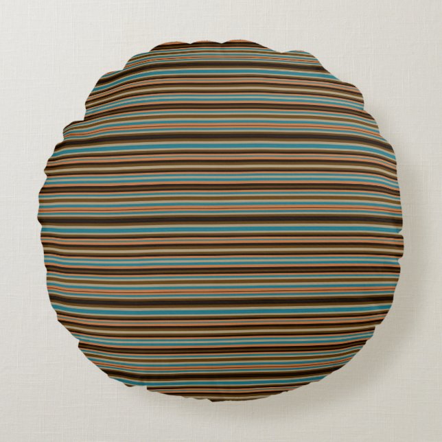 Southwest Stripes 20 Round Cushion (Front)