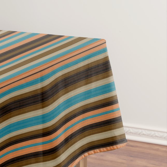 Southwest Stripes 20 Tablecloth (In Situ)