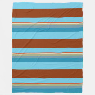 Southwest Stripes 23 Fleece Blanket