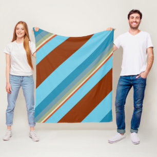 Southwest Stripes 23 Fleece Blanket