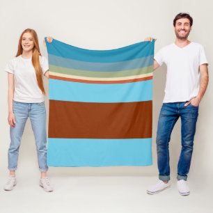 Southwest Stripes 23 Fleece Blanket
