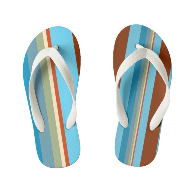 Southwest Stripes 23 Kid's Jandals (Footbed)