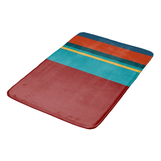 Southwest Stripes 24 Bath Mat (Angled)