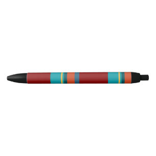 Southwest Stripes 24 Black Ink Pen