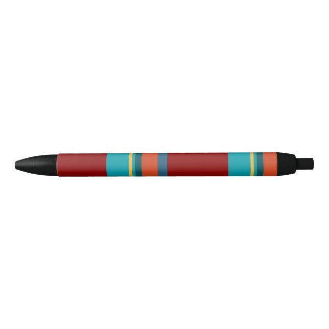 Southwest Stripes 24 Black Ink Pen (Front)