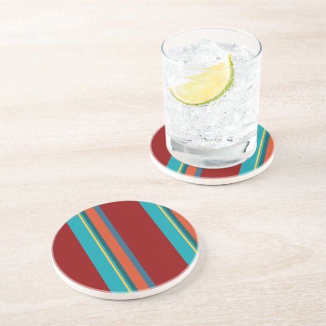 Southwest Stripes 24 Coaster (Side)