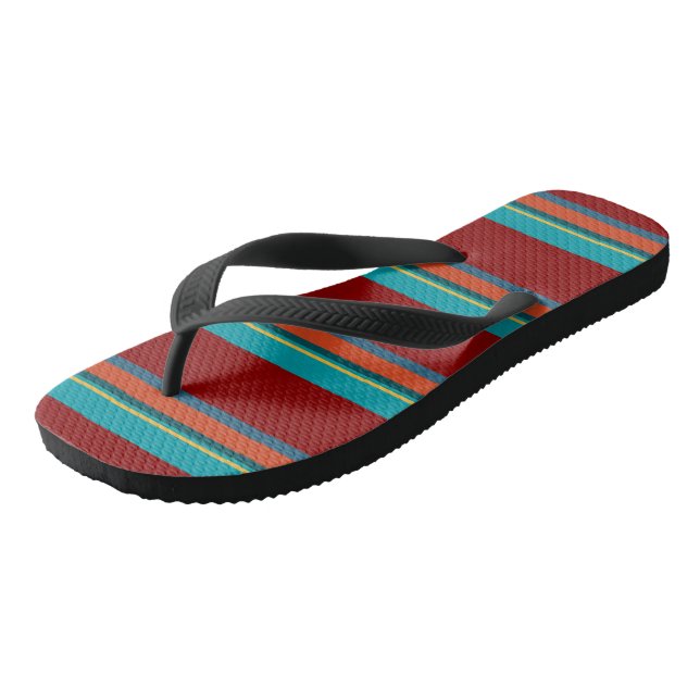 Southwest Stripes 24 Jandals (Angled)