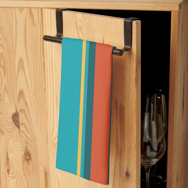 Southwest Stripes 24 Tea Towel (Thirds Fold)