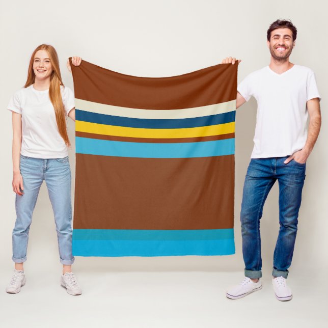 Southwest Stripes 25 Fleece Blanket (In Situ)