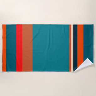 Southwest Stripes 29 Beach Towel