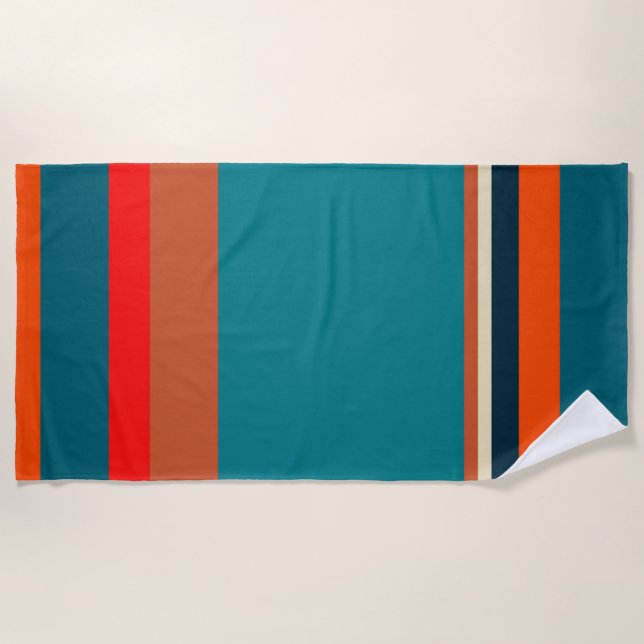 Southwest Stripes 29  Beach Towel (Front)