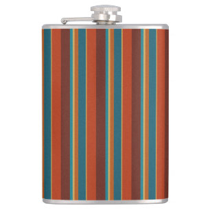 Southwest Stripes 29 Hip Flask