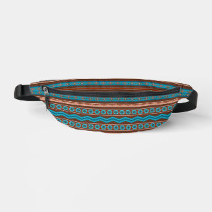 Southwest Style Geometric Cameron Gorge Design Bum Bags
