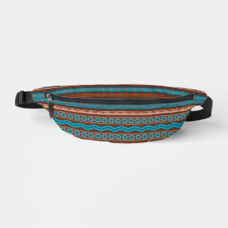 Southwest Style Geometric Cameron Gorge Design Bum Bags