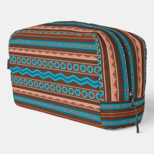 Southwest Style Geometric Cameron Gorge Design Dopp Kit