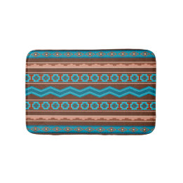 Southwest Style Geometric Cameron Gorge Design Sm Bath Mat