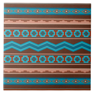 Southwest Style Geometric Cameron Gorge Design Tile