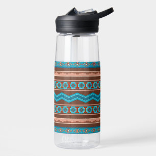Southwest Style Geometric Cameron Gorge Design Water Bottle