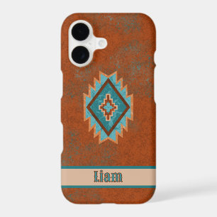Southwest Style Geometric Diamond Personalised