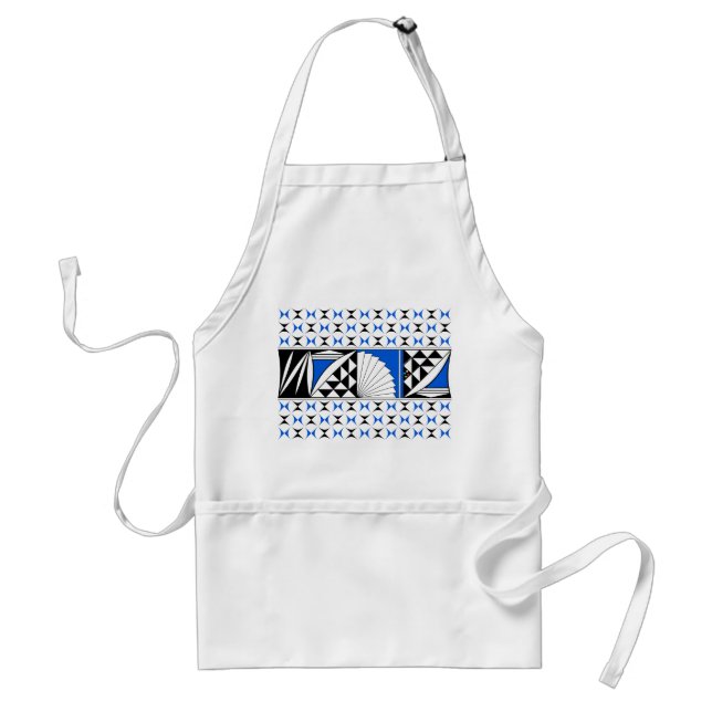 Southwest Sunrise in Blue Standard Apron (Front)