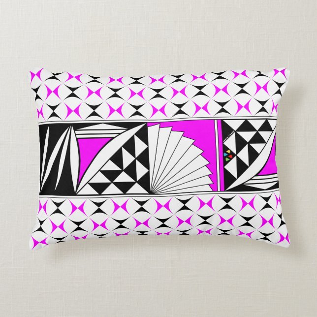 Southwest Sunrise in Pink Decorative Cushion (Front)