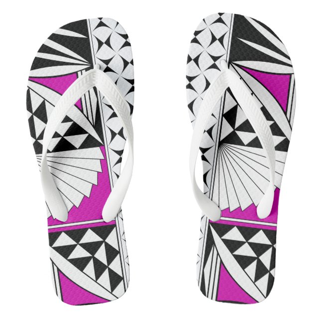 Southwest Sunrise in Pink Jandals (Footbed)