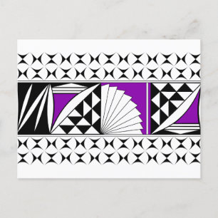 Southwest Sunrise in Purple Holiday Postcard