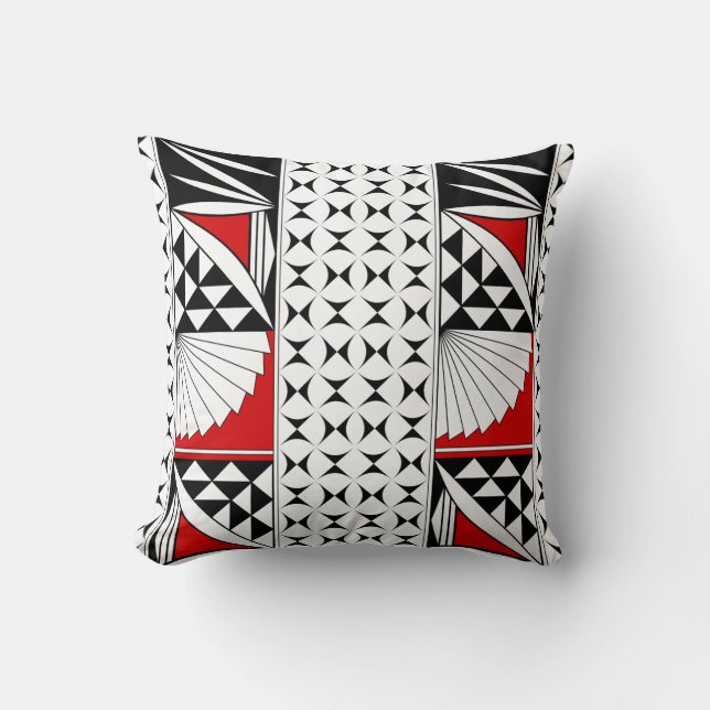 Southwest Sunrise in Red Cushion (Front)