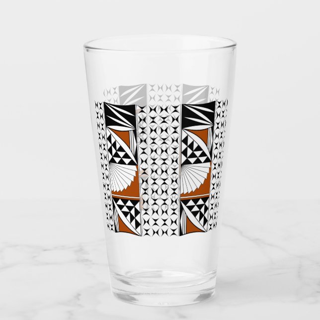 Southwest Sunrise in Rust Glass (Front)