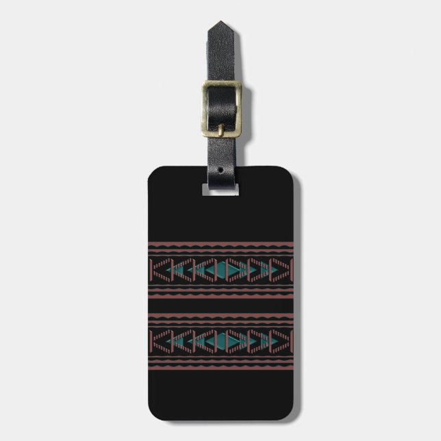 Southwest Tapestry Custom Luggage Tag (Front Vertical)